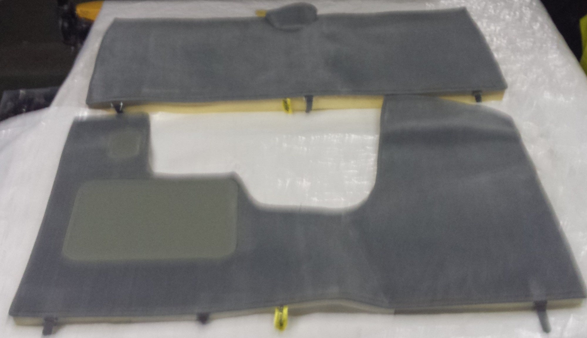 Full carpet set with foam grey Citroën ID/DS
