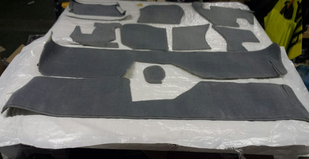 Full carpet set with foam grey Citroën ID/DS