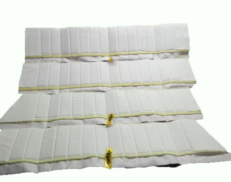 Upper door trim set [4] white leatherette (pallas) for all 4 doors Citroën ID/DS