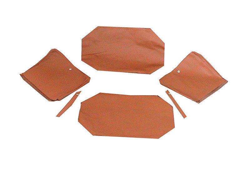 Strapontin cover light brown leather Citroën ID/DS