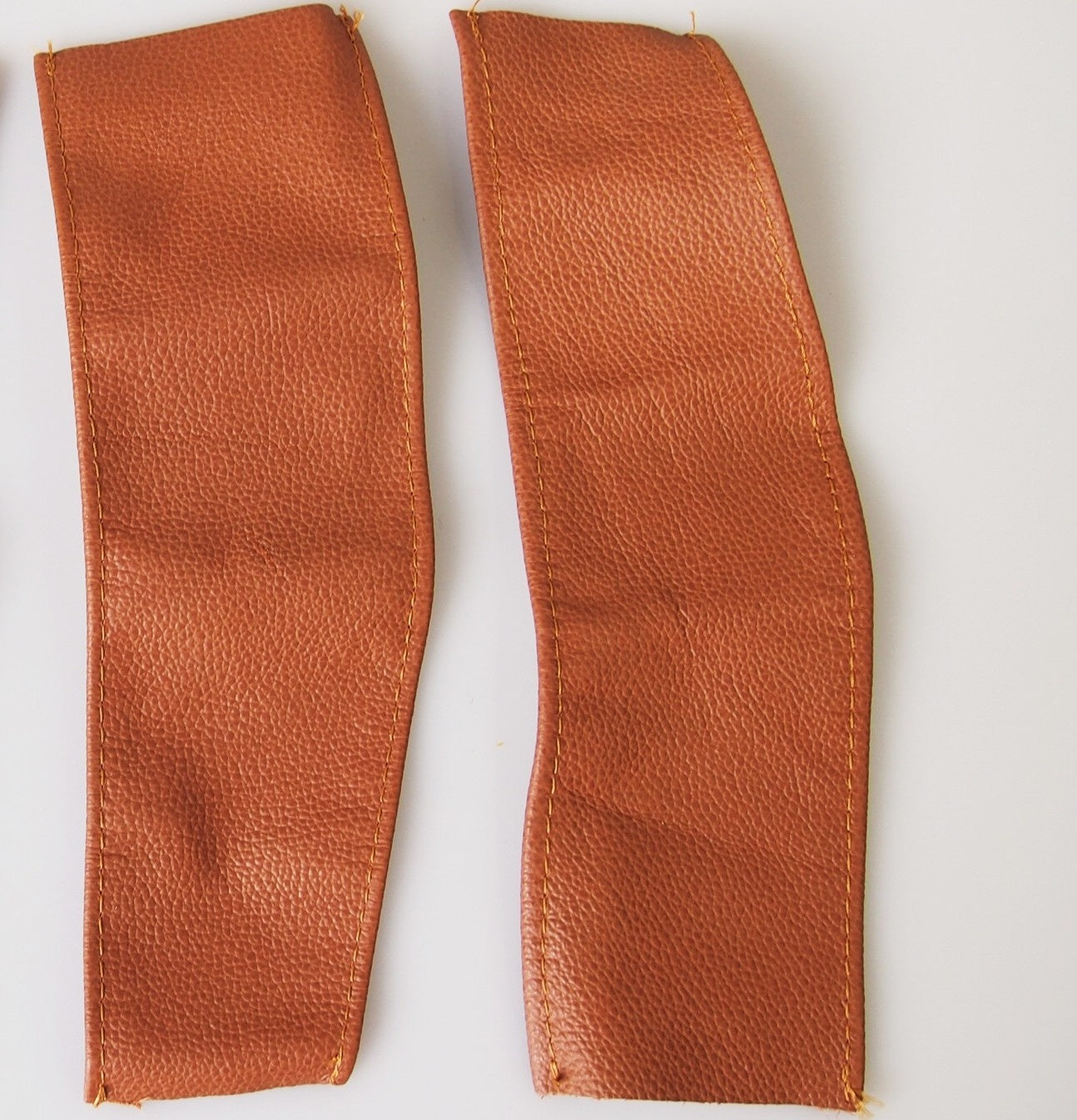 Spring cover patches brown leather Citroën ID/DS