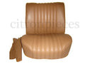 Half mounted front seat brown leather Citroën ID/DS