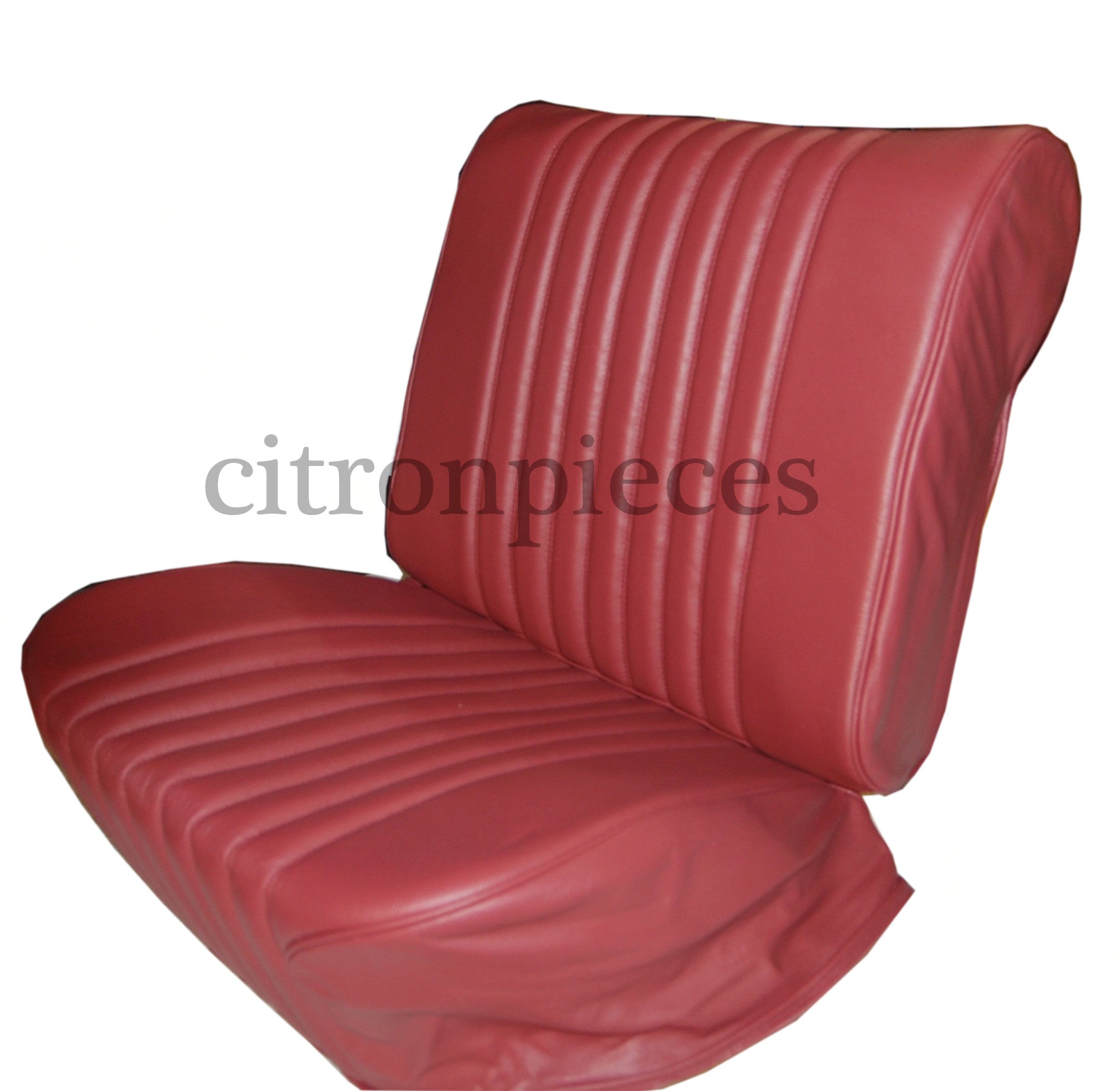 Vordersitzbezug rotes Leder Citroën ID/DS