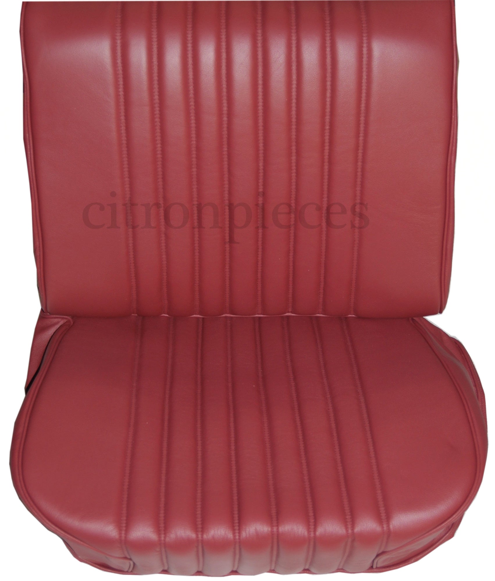Vordersitzbezug rotes Leder Citroën ID/DS