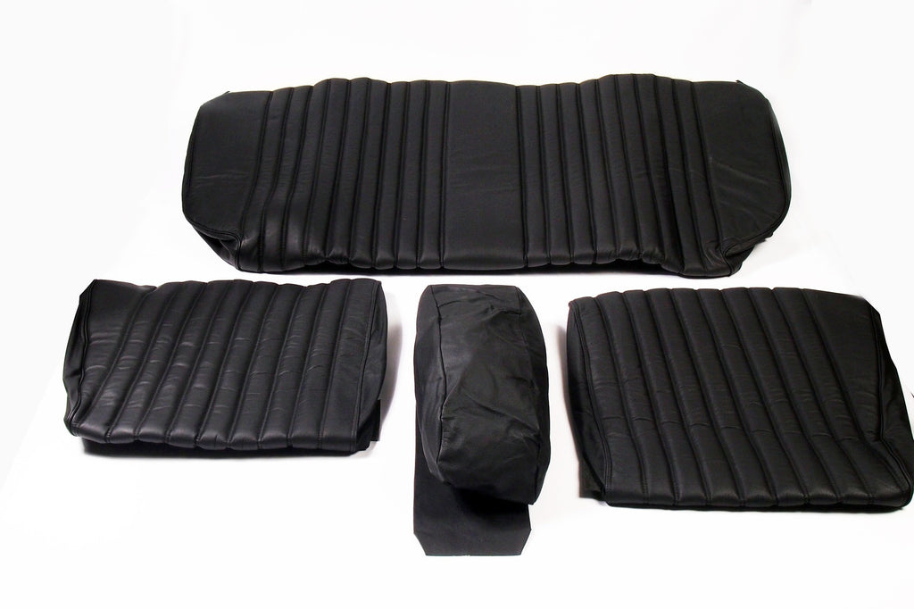 Rücksitzbankbezug schwarzes Leder Citroën ID/DS