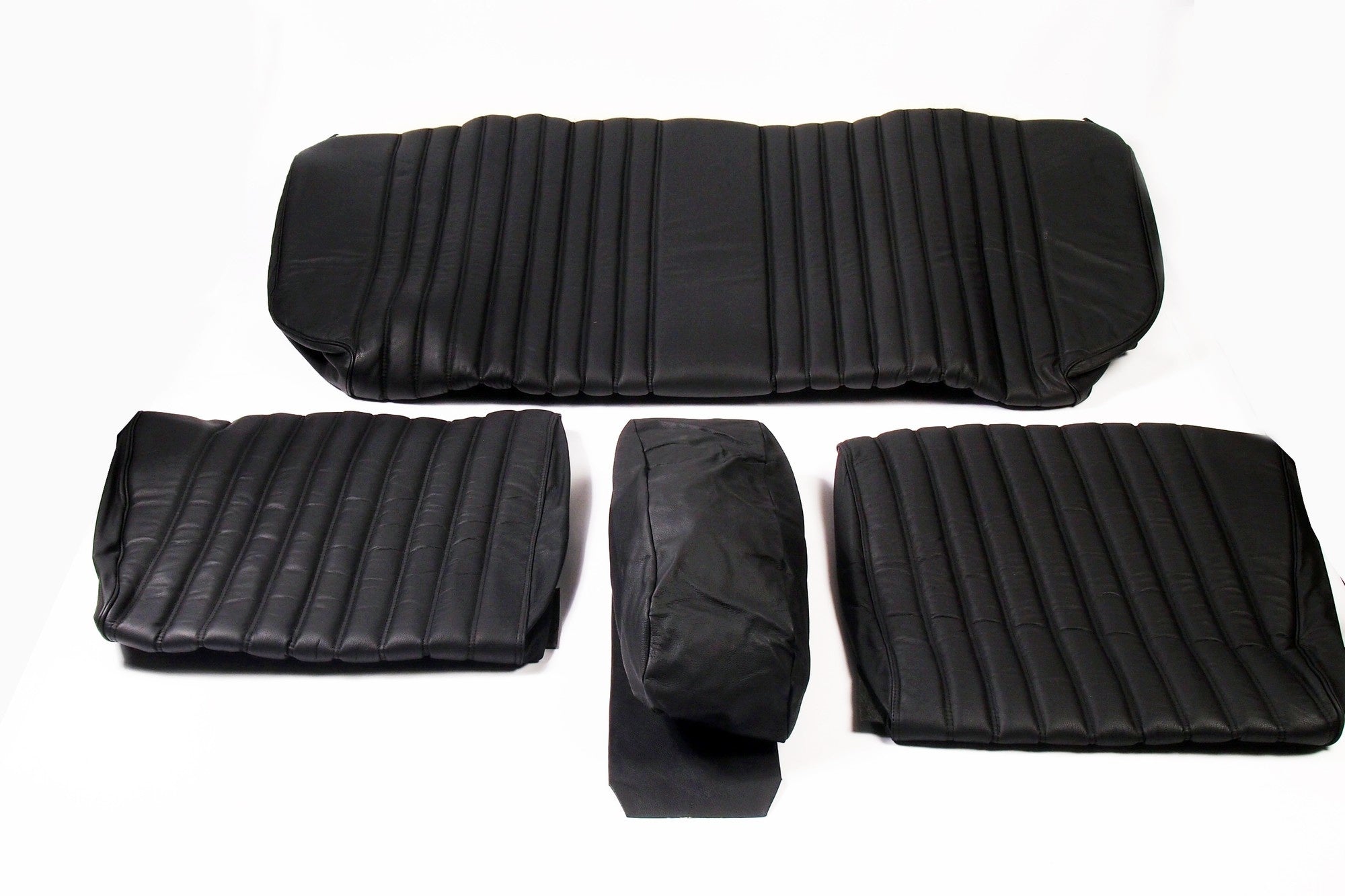 Rücksitzbankbezug schwarzes Leder Citroën ID/DS