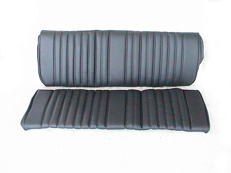 Rear bench cover black leather safari Citroën ID/DS