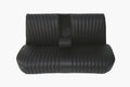 Full mounted rear bench berline black leather Citroën ID/DS