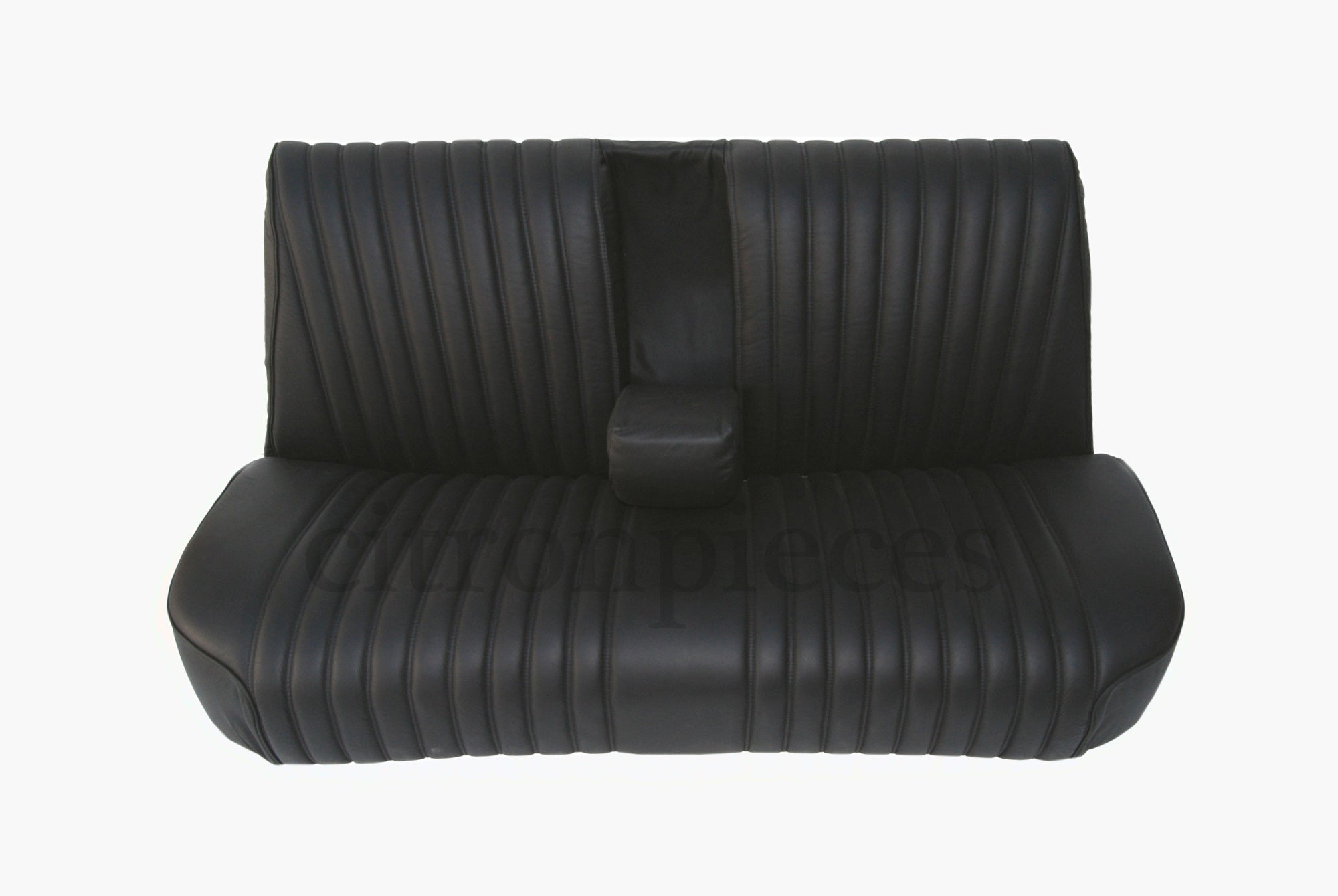 Full mounted rear bench berline black leather Citroën ID/DS