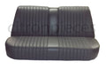 Rear bench newly trimmed in black leatherette Citroën ID/DS