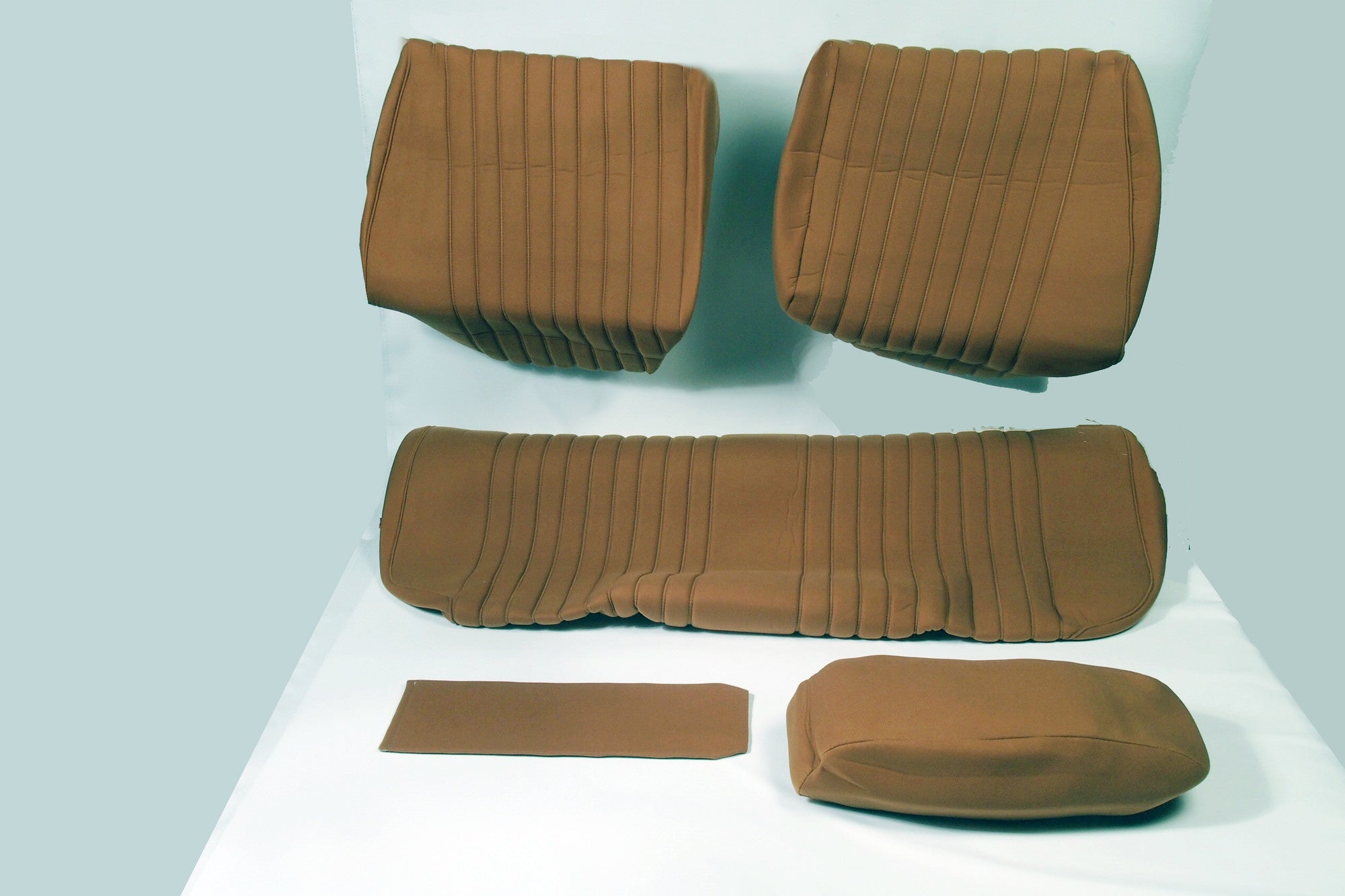 Rear bench cover pallas from 69 ocher cloth Citroën ID/DS