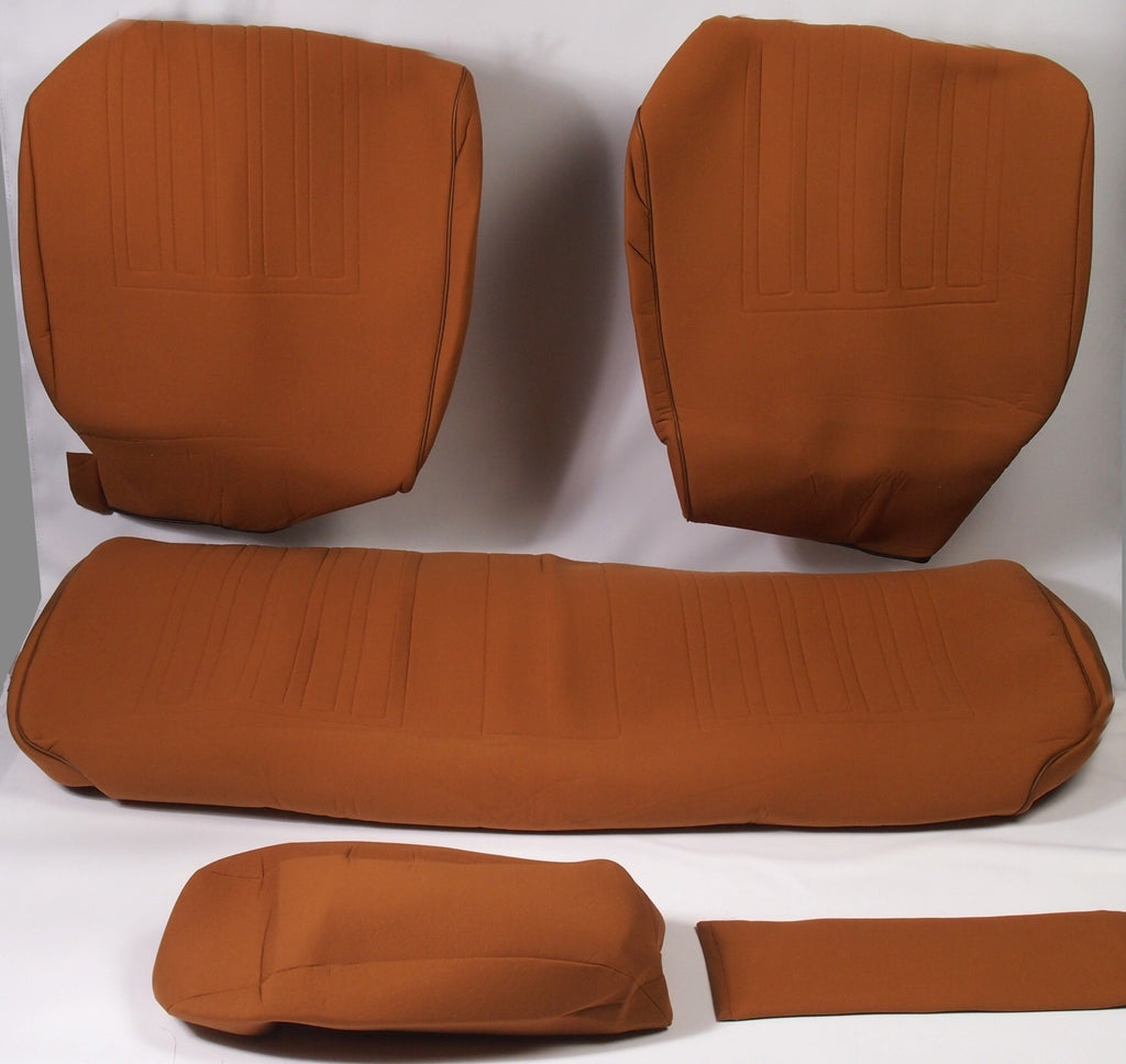 Rear bench cover pallas from 69 ocher cloth Citroën ID/DS