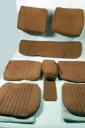 Set of seat covers for 1 car pallas from from 69 ocher cloth Citroën ID/DS
