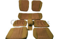 Set of seat covers for 1 car pallas 70-73 ocher cloth Citroën ID/DS