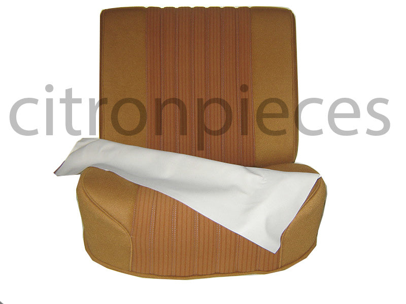 Front seat half mounted pallas 70-73 ocher cloth Citroën ID/DS