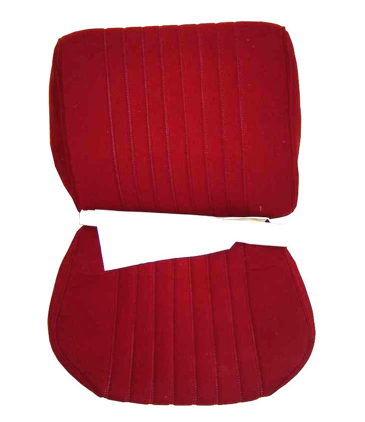 Vordersitzbezug Pallas 1969 roter Stoff Citroën ID/DS RAL 3004
