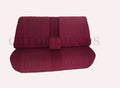 Rear bench fully mounted pallas 70-73 red cloth Citroën ID/DS