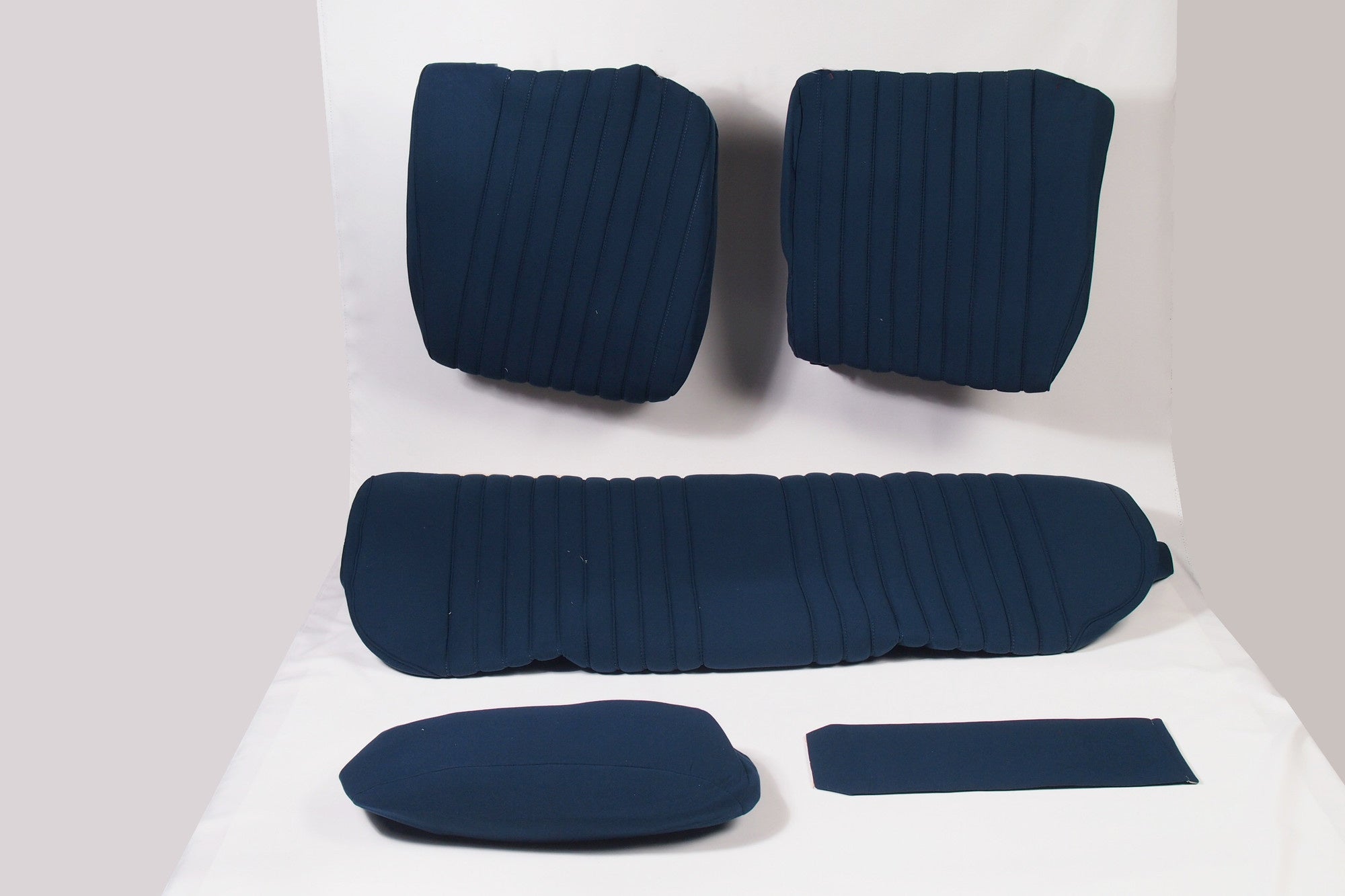 Rear bench cover pallas from from 69 blue cloth Citroën ID/DS