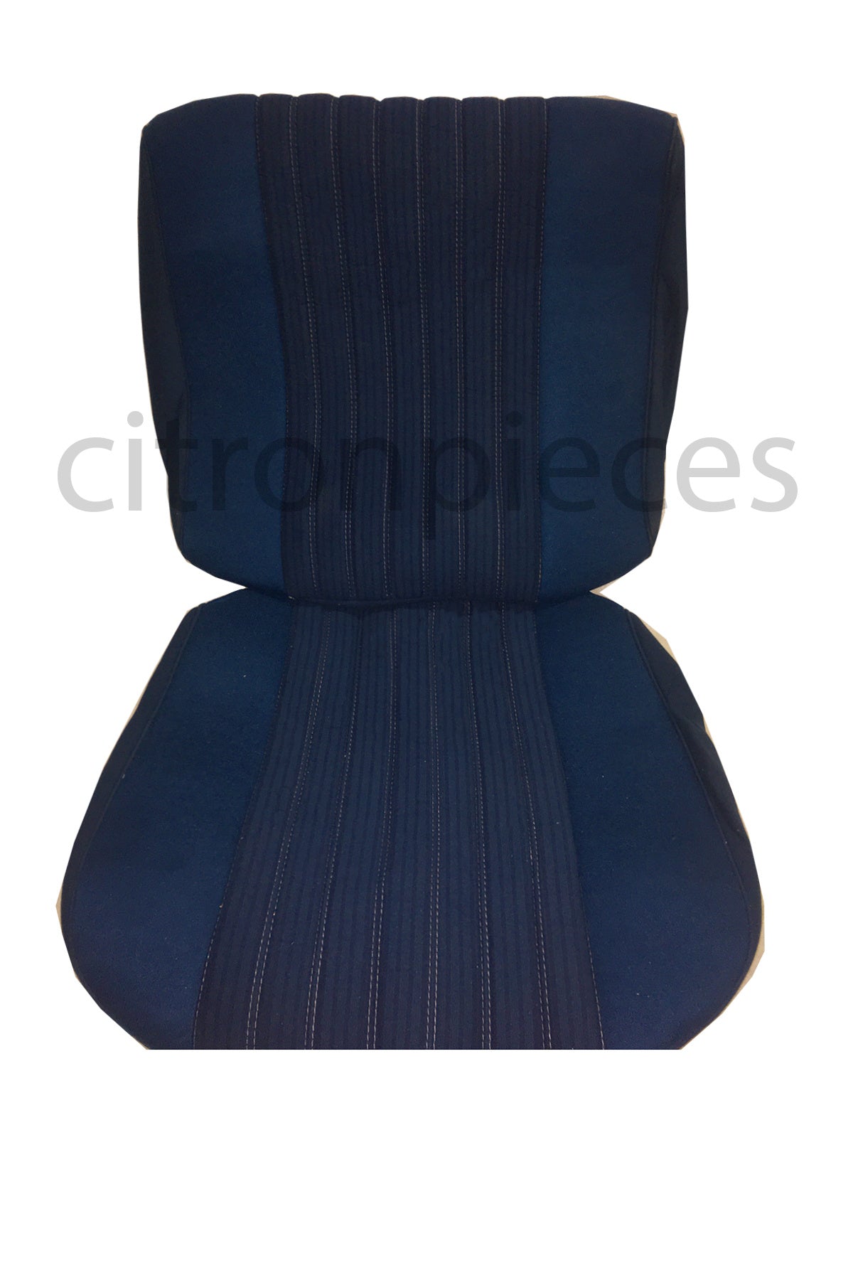 Front seat cover pallas 70-73 blue cloth Citroën ID/DS