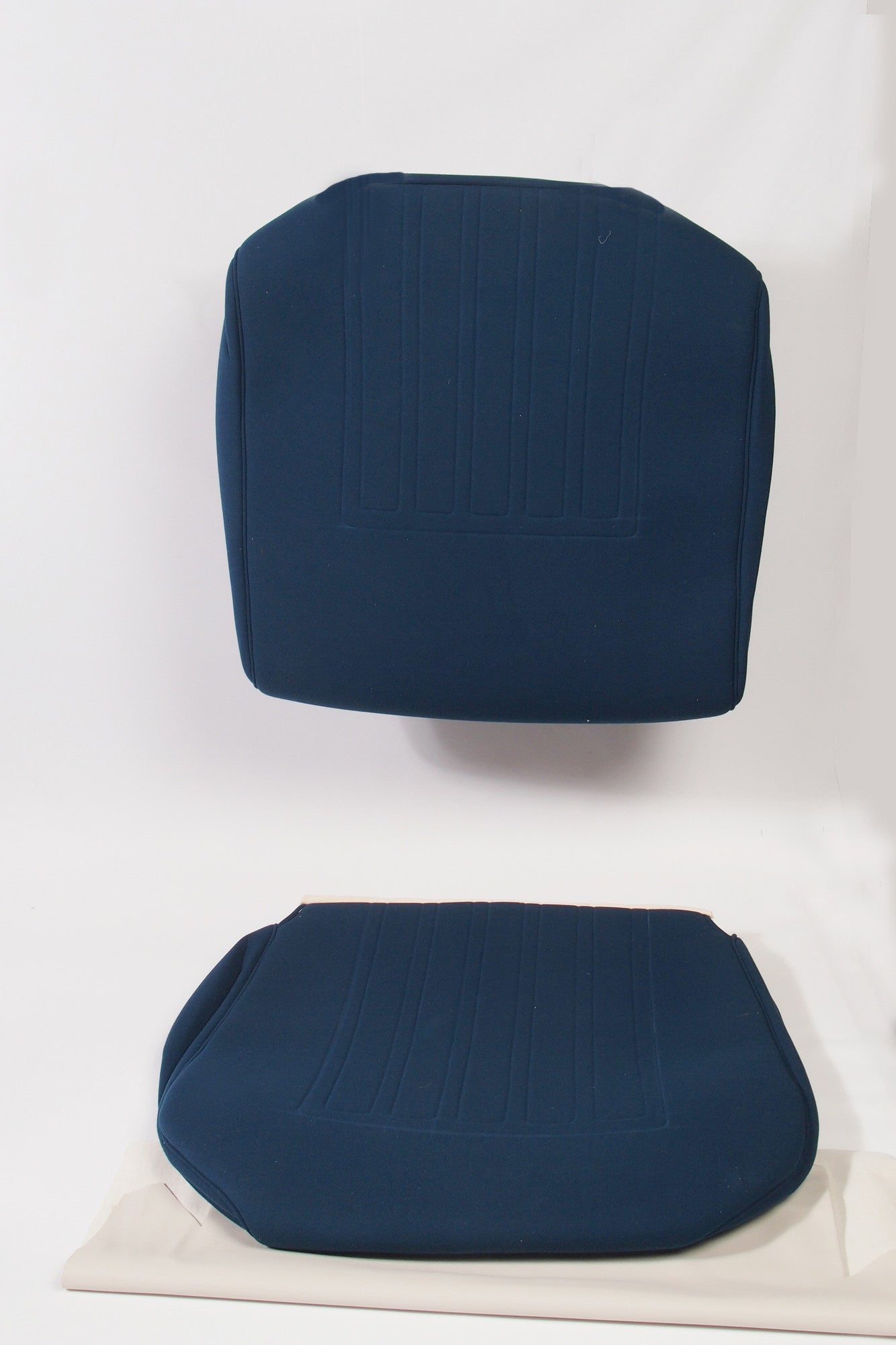 Front seat coveruperpecial blue cloth Citroën ID/DS