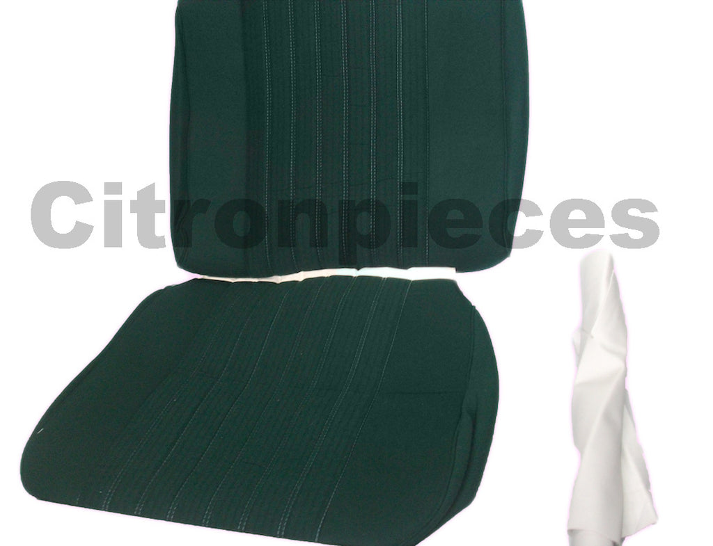 Sitzbezug vorne Pallas 70-73 grüner Stoff Citroën ID/DS