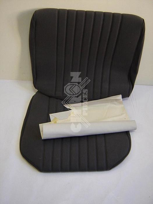 Front seat cover pallas from 69 gray cloth Citroën ID/DS