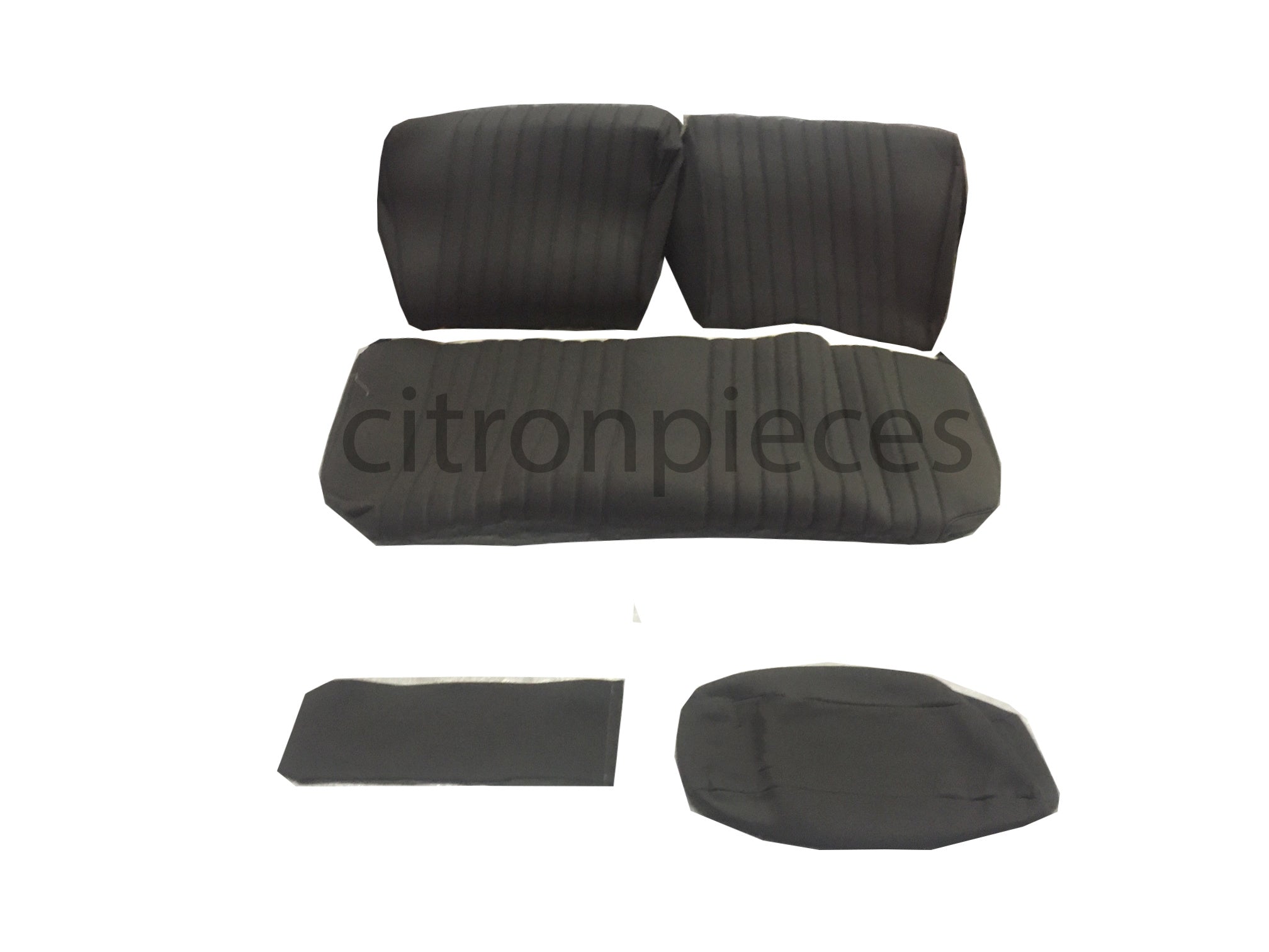 Rear bench cover pallas from 69 gray cloth Citroën ID/DS