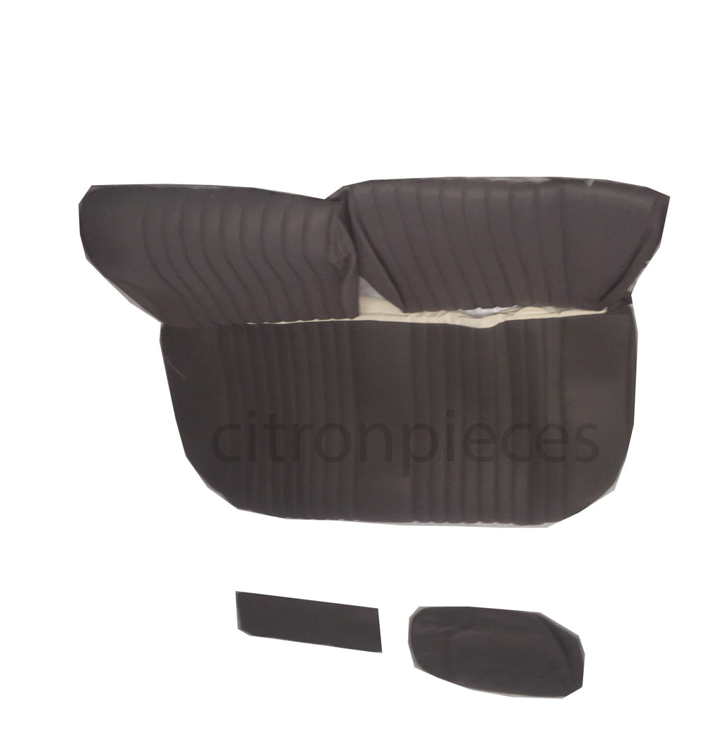 Rear bench cover pallas from 69 gray cloth Citroën ID/DS