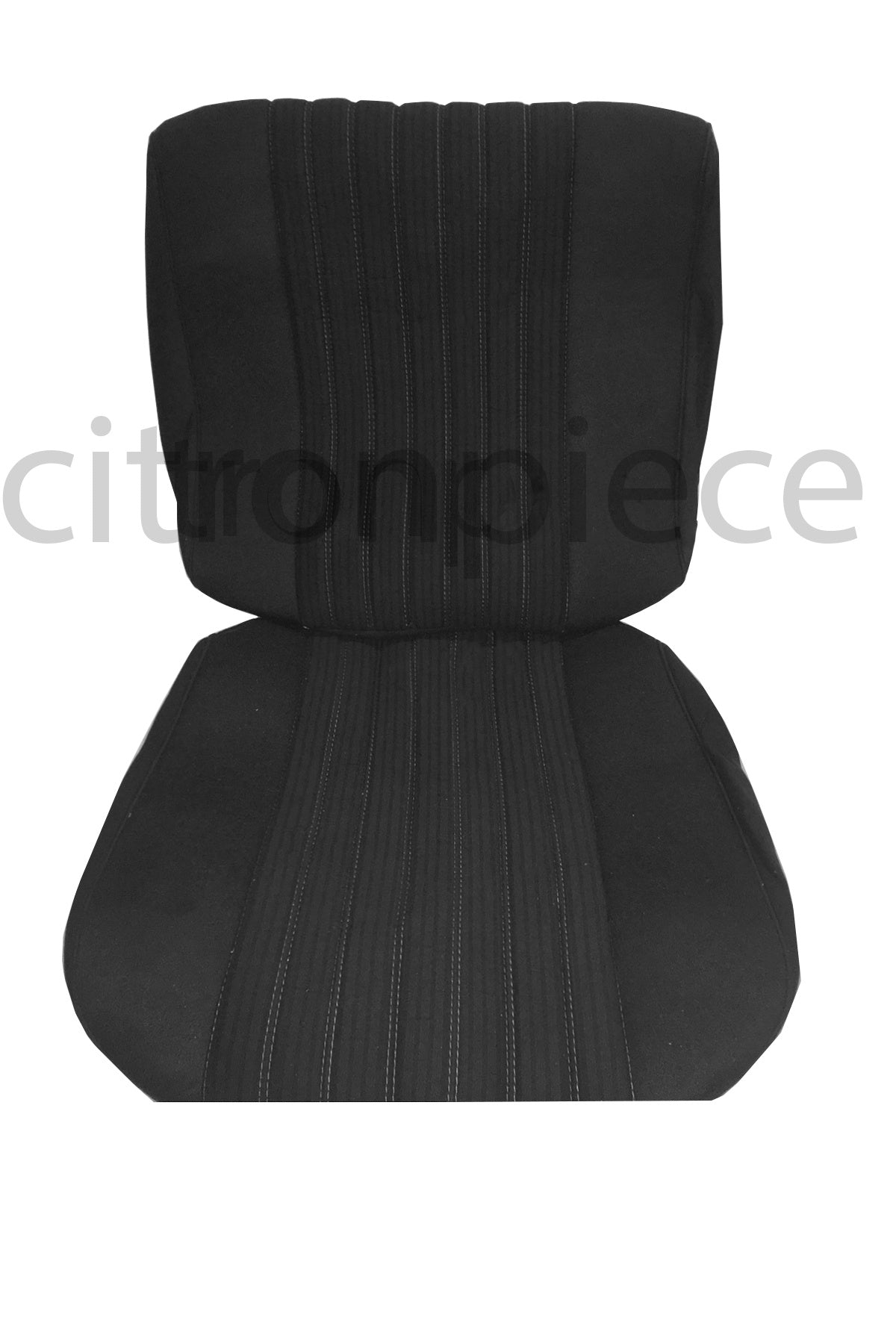 Front seat cover pallas 70-73 gray cloth Citroën ID/DS