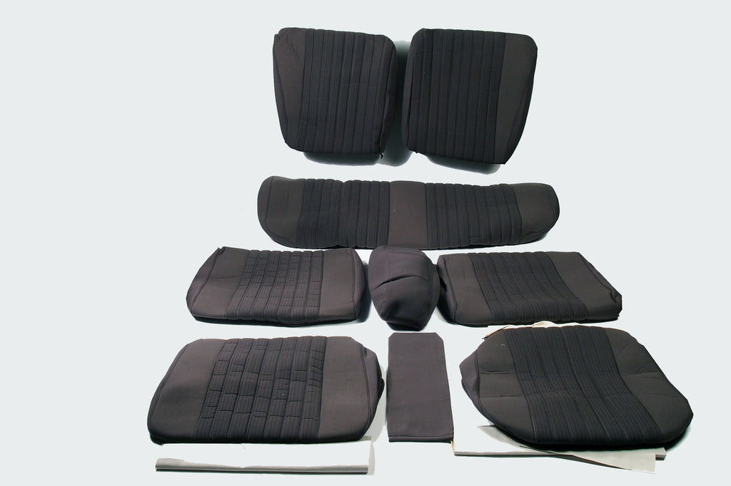 Set of seat covers for 1 car pallas 70-73 gray cloth Citroën ID/DS
