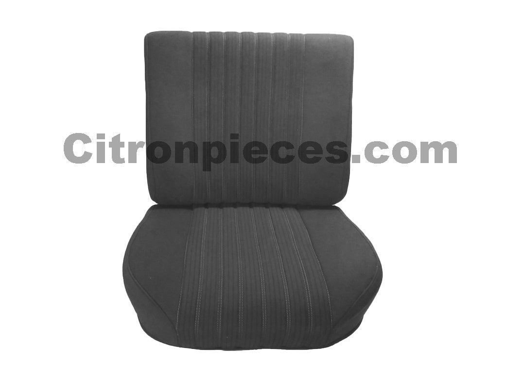 Front seat half mounted pallas 70-73 gray cloth Citroën ID/DS