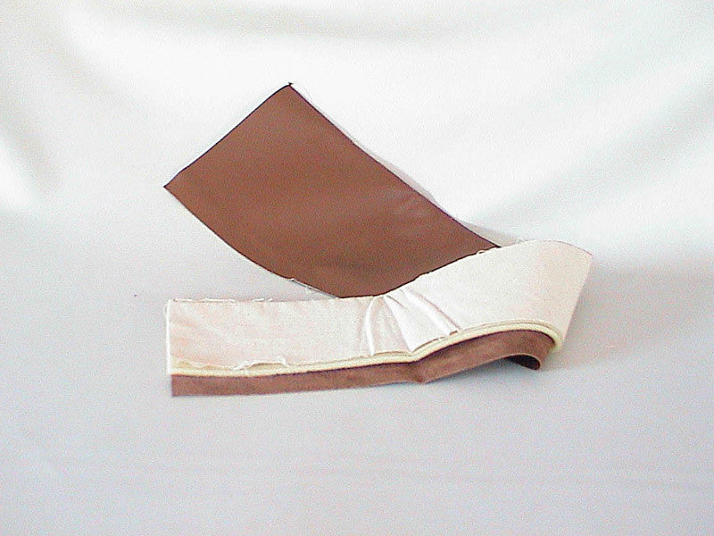 Upper door trim brown leather (front/rear/left/right) Citroën ID/DS