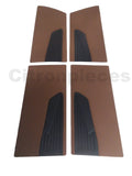 Door card set caramel cloth (flat foruperpecial) Citroën ID/DS