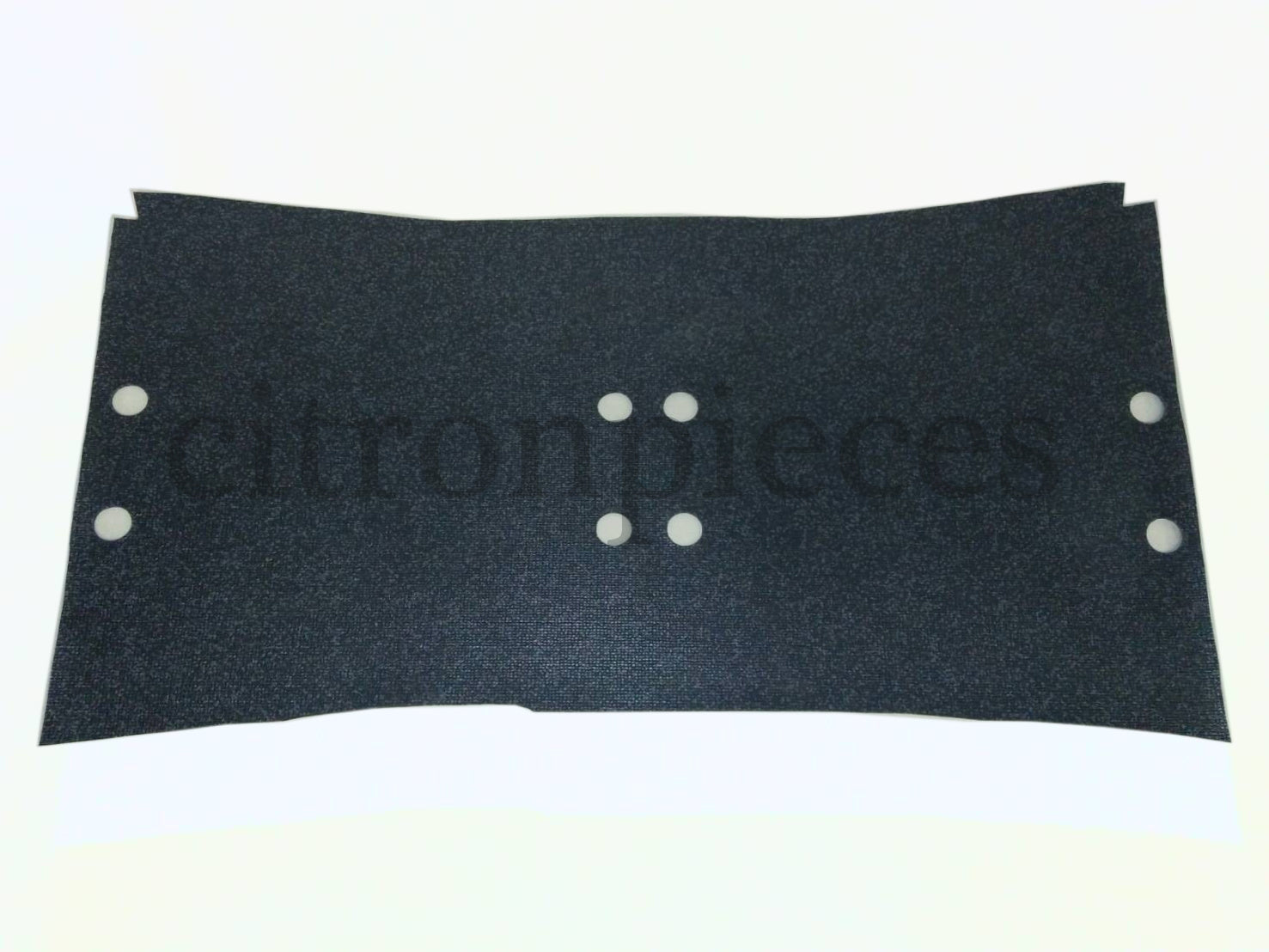 Floor trim under front seats in vinyl laminated with underlayer Citroën ID/DS