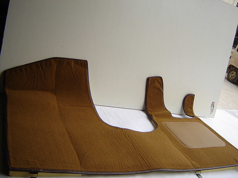 Front carpet brown RHD with foam Citroën ID/DS