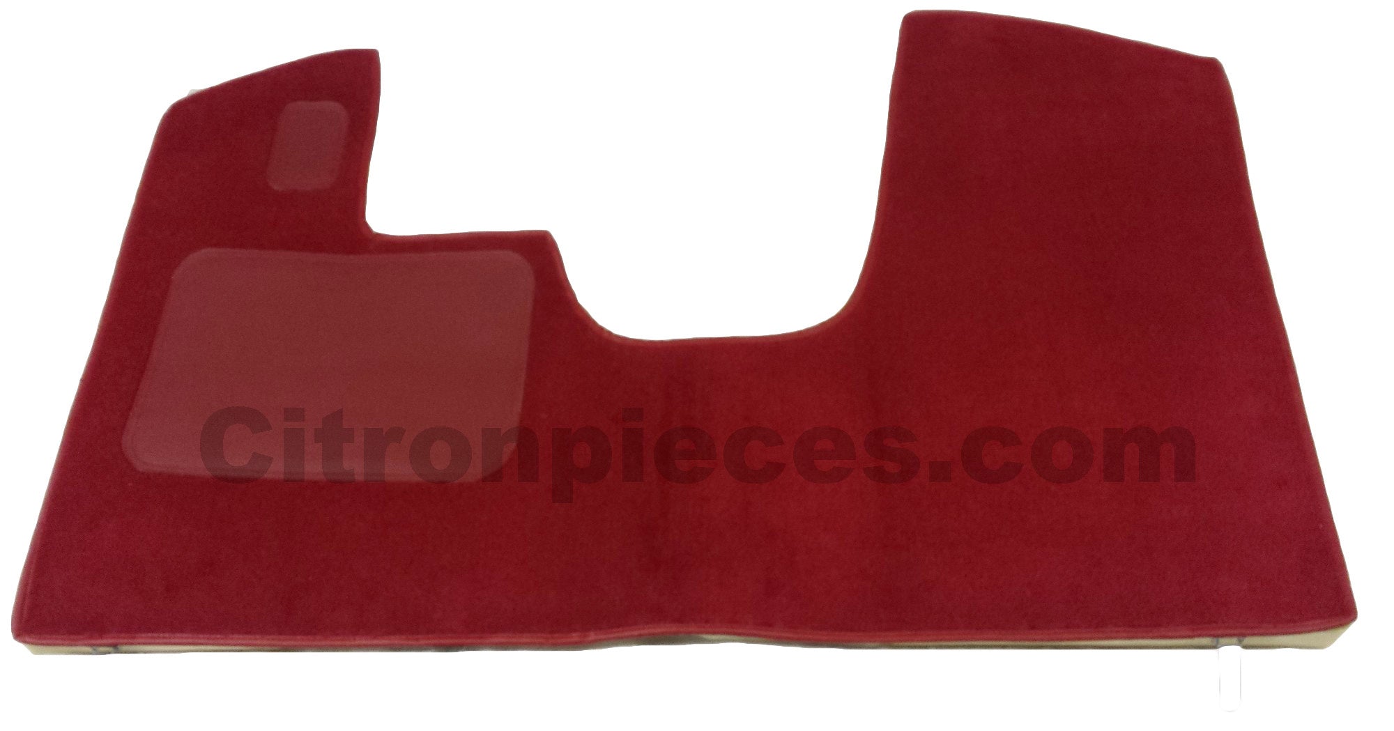 Front carpet red with foam Citroën ID/DS
