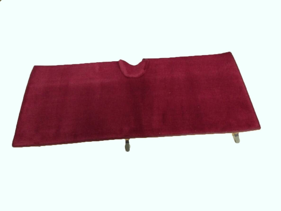 Rear carpet red with foam Citroën ID/DS