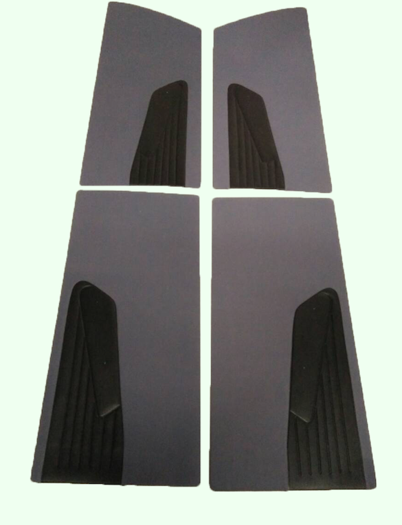 Türverkleidungssatz grauer Stoff (glatt füruperpecial) Citroën ID/DS