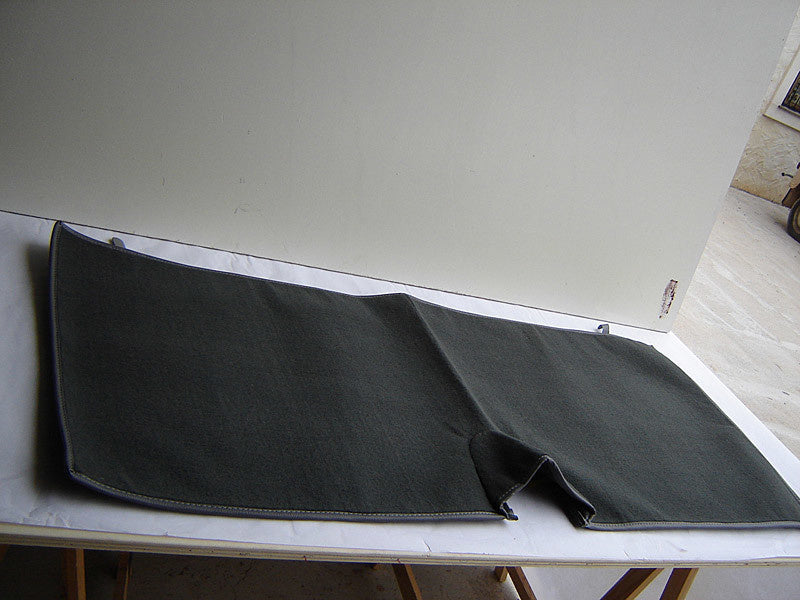 Rear carpet grey without foam Citroën ID/DS