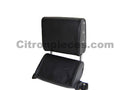 Head rest with black leather trimming narrow model 2 pieces Citroën ID/DS