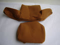 Head rest cover with gold cloth trimming wide model 2 pieces Citroën ID/DS