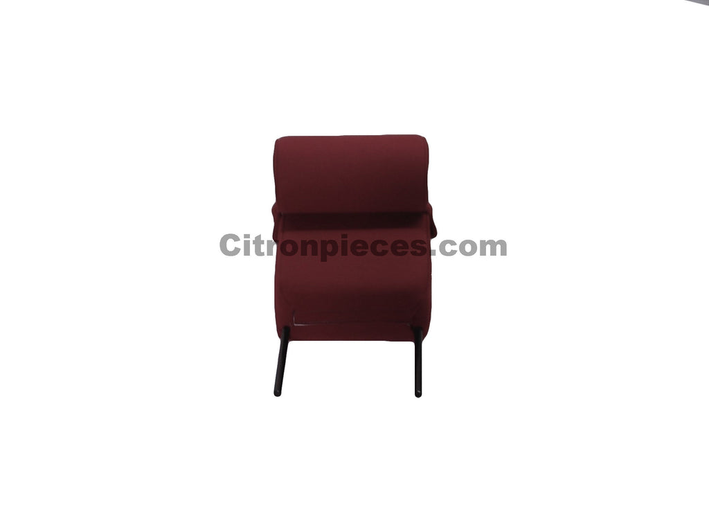 Head rest with red cloth trimming narrow model 2 pieces Citroën ID/DS