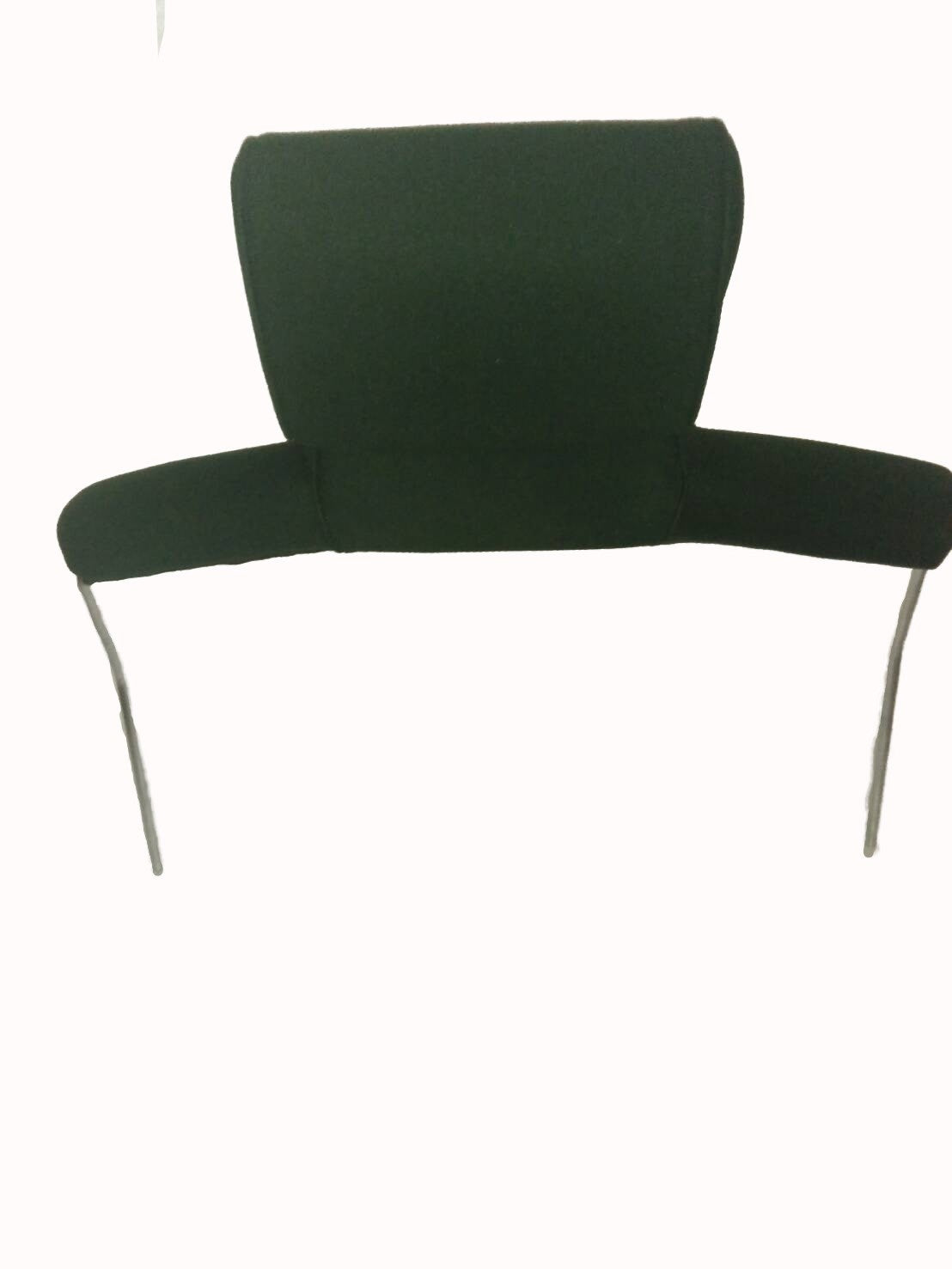 Head rest with green cloth trimming wide model 2 pieces Citroën ID/DS