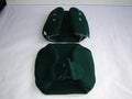 Head rest cover with green cloth trimming narrow model 2 pieces Citroën ID/DS