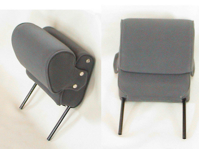 Head rest with gray cloth trimming narrow model 2 pieces Citroën ID/DS
