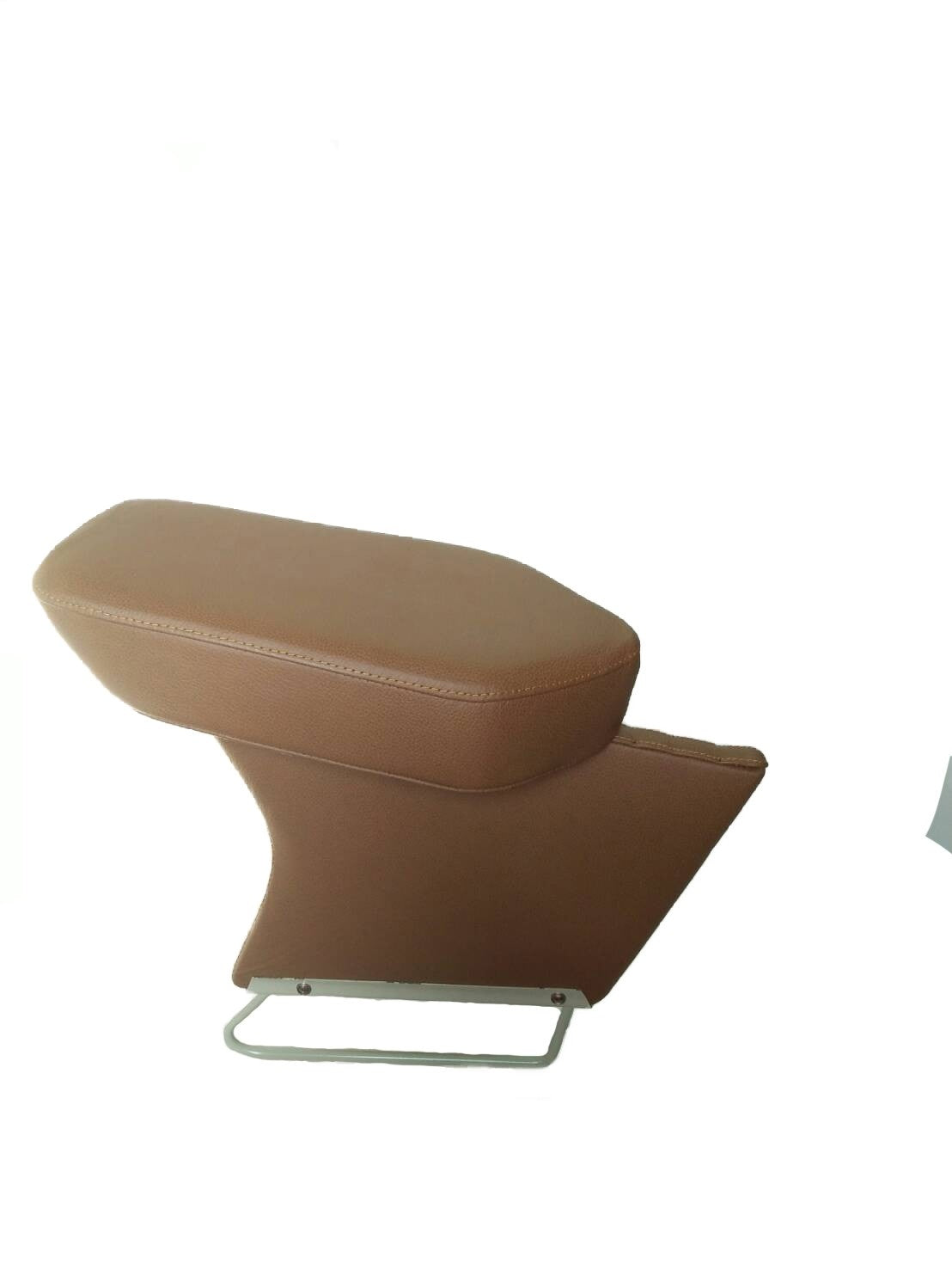 Central armrest brown leather Citroën ID/DS
