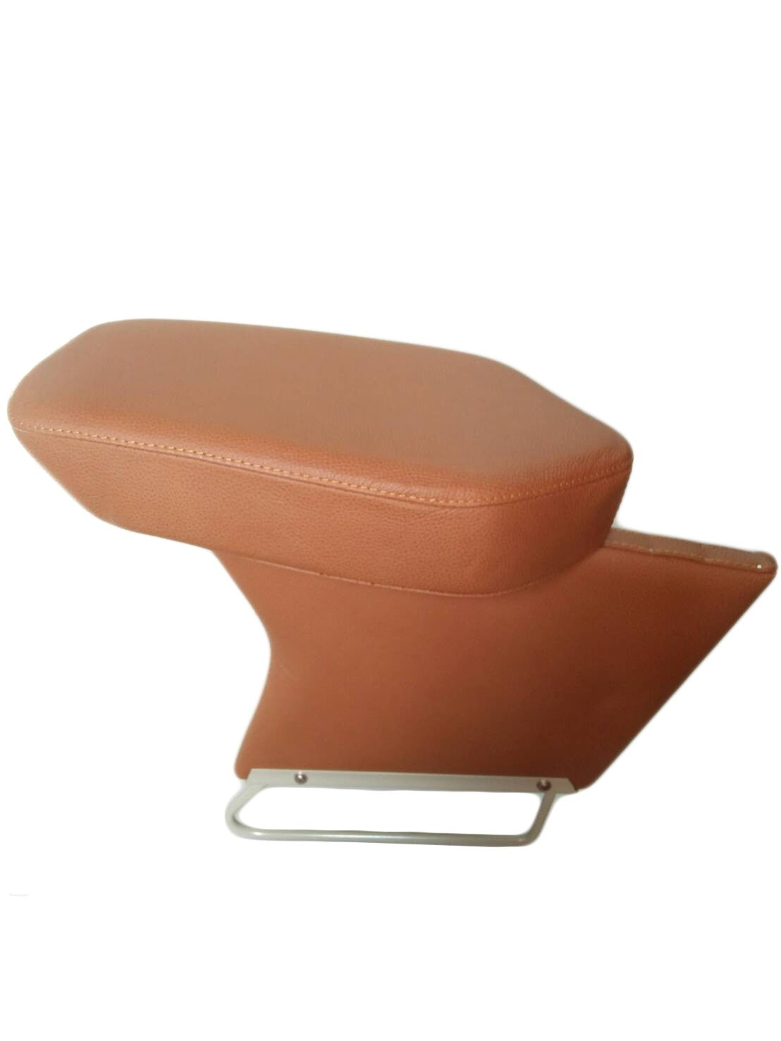 Central armrest light brown leather Citroën ID/DS