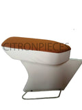 Central armrest yellow/brown cloth Citroën ID/DS
