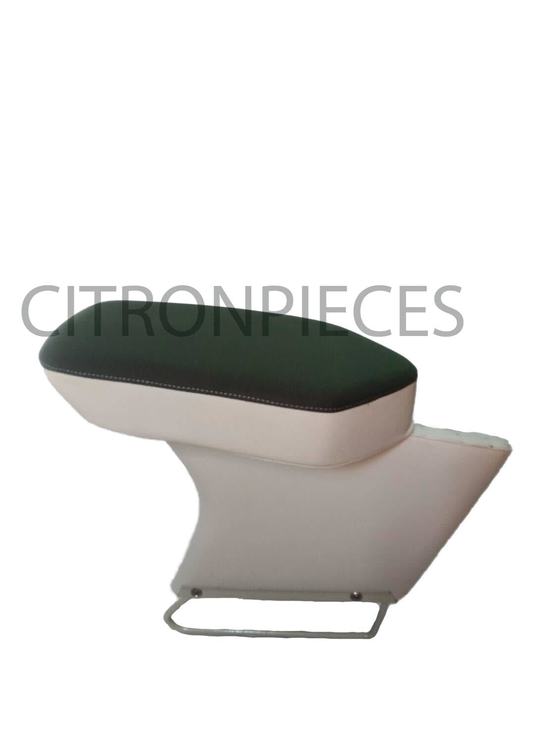 Central armrest green cloth Citroën ID/DS