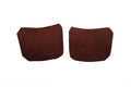 Centre pillar trimming lower part dark brown leather R+L Citroën ID/DS